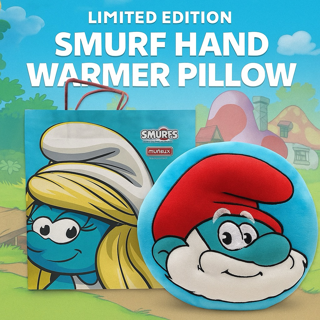 Smurf Pillow Hand Warmer myNEWS