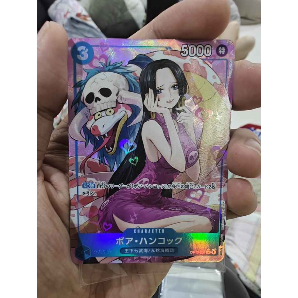 Bandai One Piece OPTCG Parallel AA R OP13-051 Boa Hancock