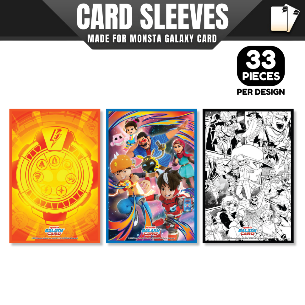Monsta Galaxy Card : ปลอกการ์ด