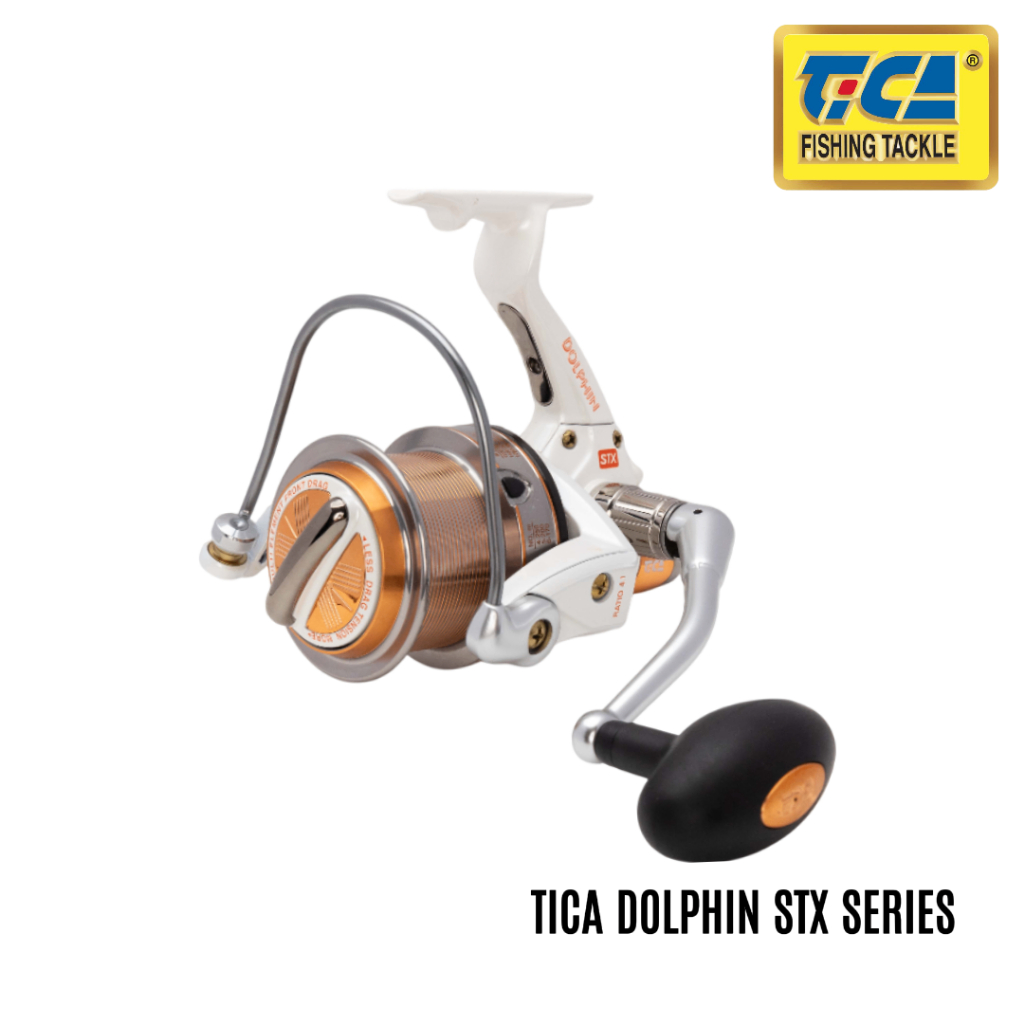 TICA - DOLPHIN SURF 6000/10000 GRAPHITE BODY SPINNING REEL (STX SERIES)