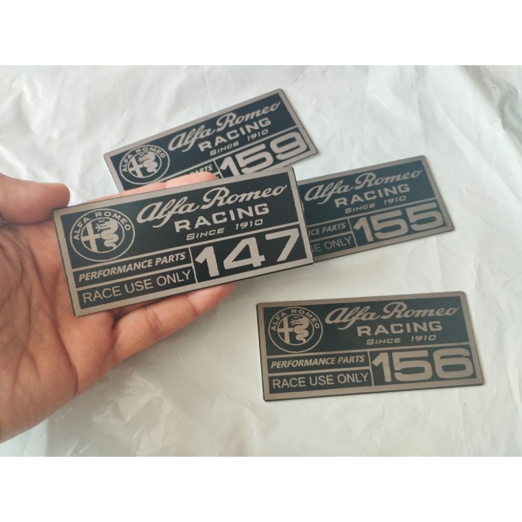 Alfa romeo สัญลักษณ์ METAL racing 147 155 156 159