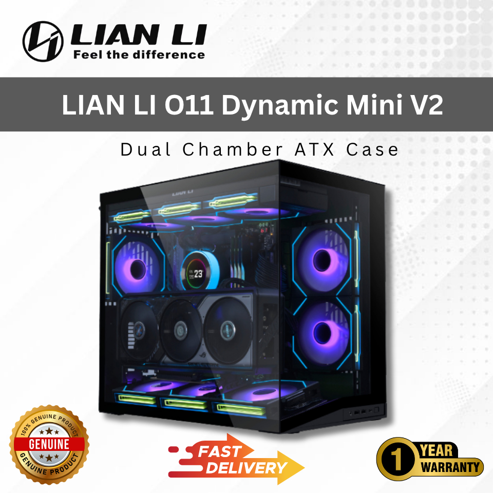 LIAN LI ATX PC-O11 DYNAMIC EVO XL DYNAMIC MINI V2