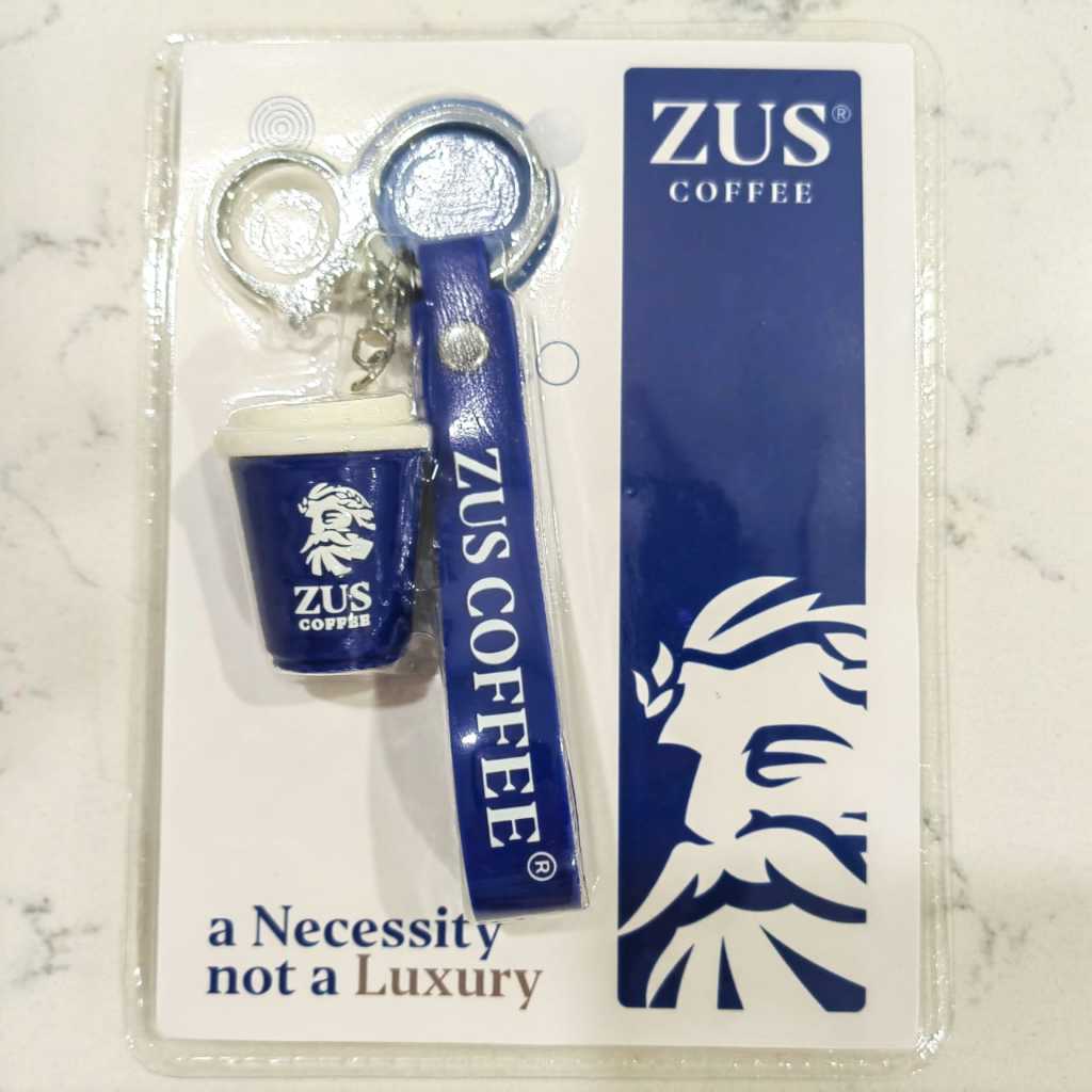 ถ้วยร้อนพวงกุญแจ ZUS - พวงกุญแจ Thunder Blue ZUS ถ้วยร้อนสีน้ําเงิน [ LIMITED EDITION ]