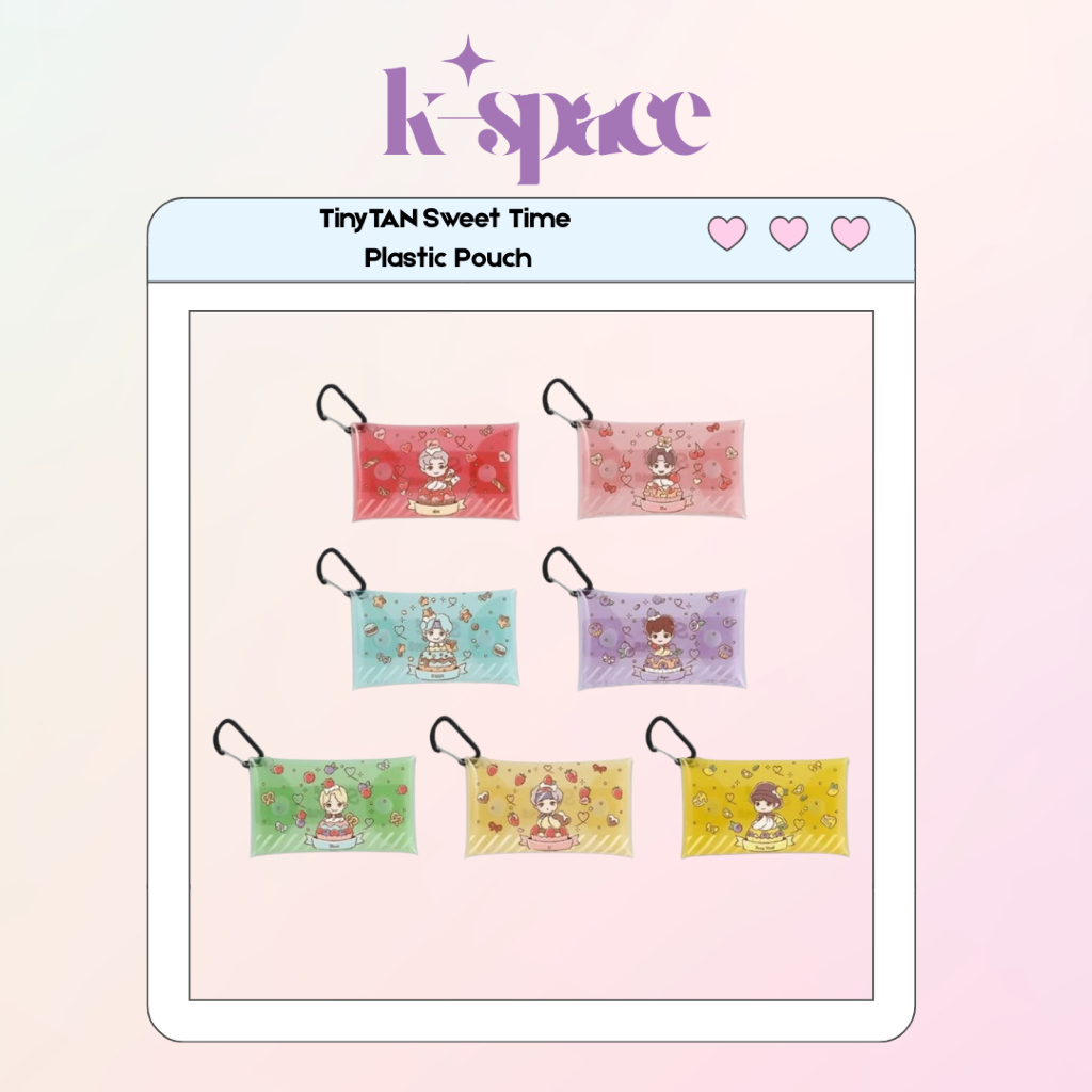 TinyTAN กระเป๋าพลาสติก Sweet Time-JIN/J-HOPE