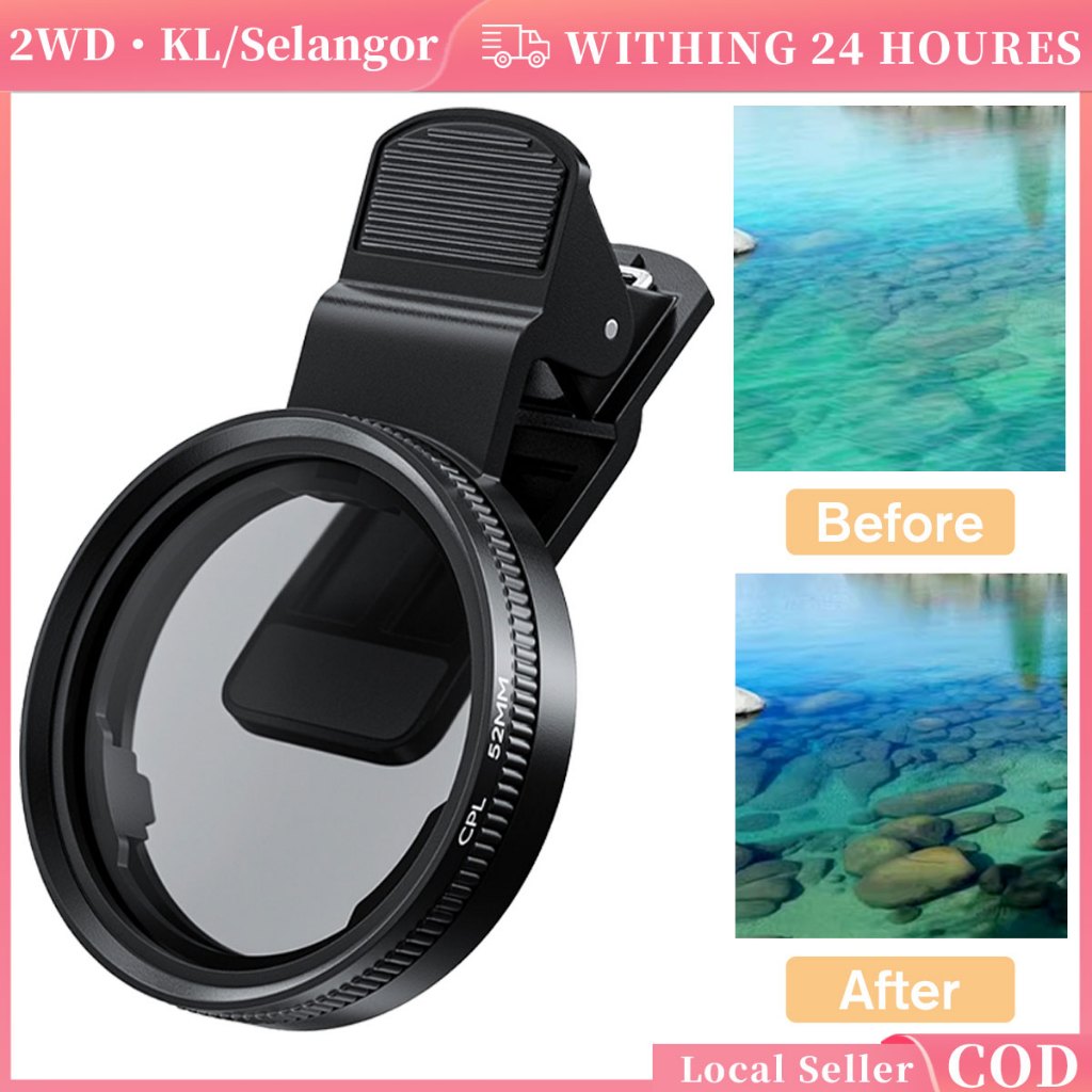 52MM Circular Polarizing CPL Filter Photo HD Professional CPL Polarizer