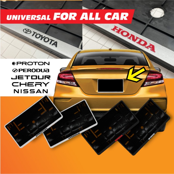 CAR NUMBER PLATE CASING FRAME / พลาสติก