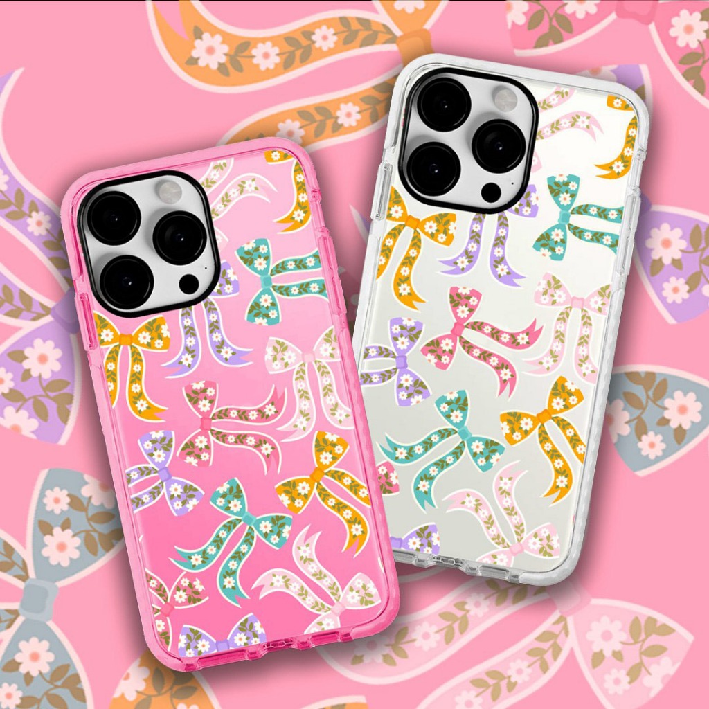 FLORA BOW IP11 TILL IP17PRO MAX Case Casing IP 11 ถึง 17 PRO MAX