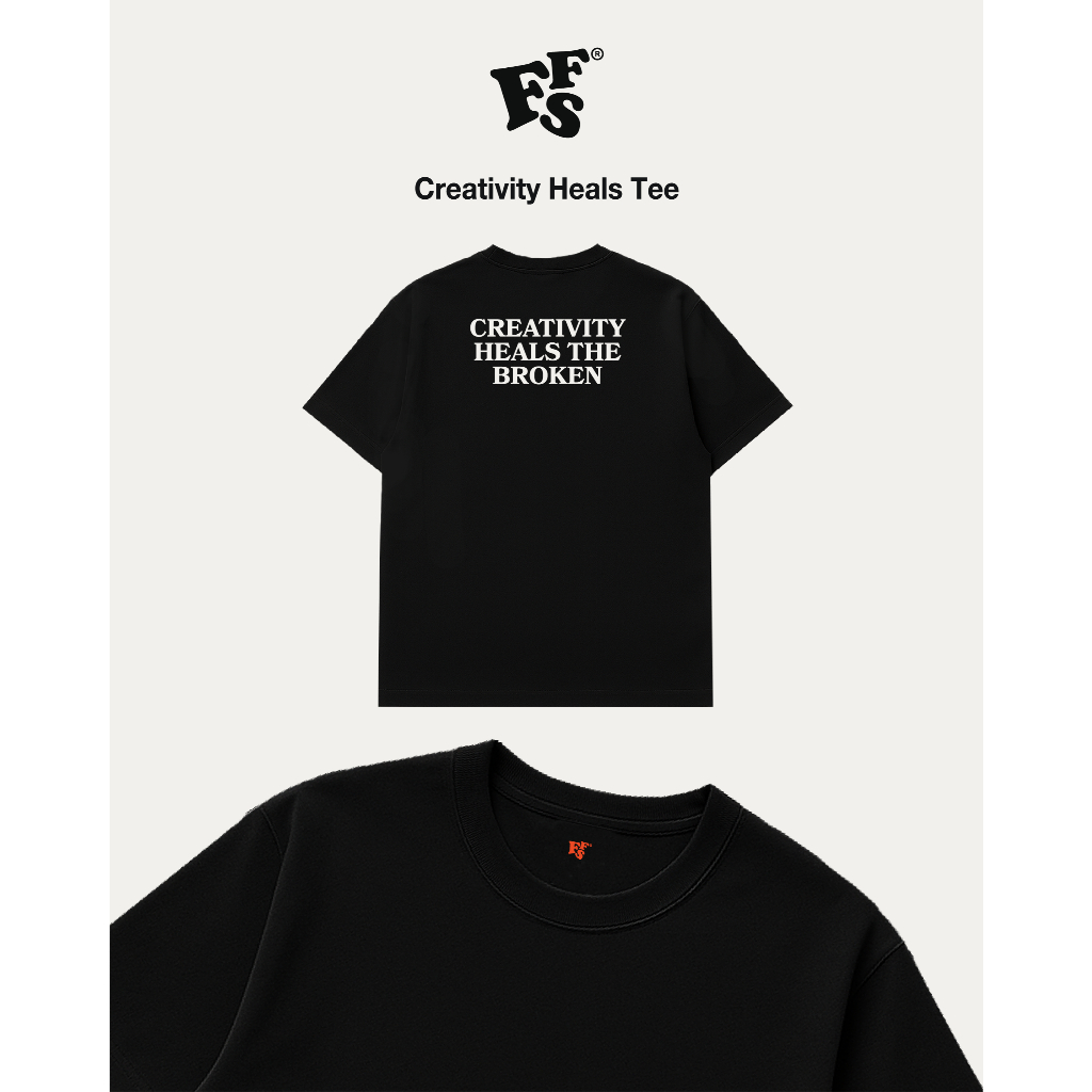 FFS Heavyweight Essential Tee ความคิดสร้างสรรค์รักษา Tee