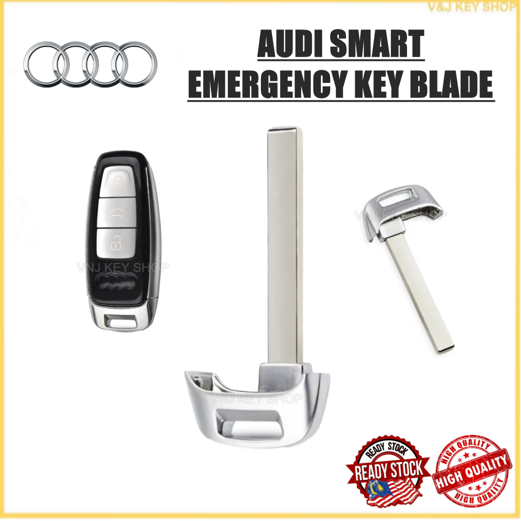 สมาร์ทรีโมทรถฉุกเฉินใบมีดสําหรับ Audi A3 A4 A5 A6 Quattro Quattro SQ7 Q5 Q7 Q8 TT 2019 2020 2021