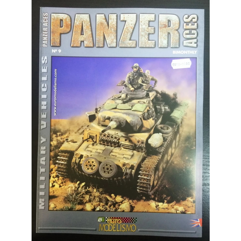 หนังสือ Euro Modelismo PA009 Panzer Aces Magazine Issue No.9