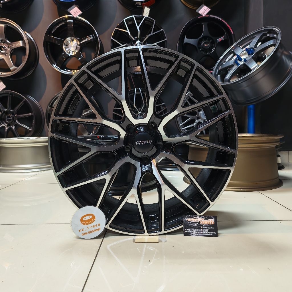 [1PC] ขอบสปอร์ตใหม่ 18 นิ้ว VARRO VD06 18X8JJ ET42 5H100 MBPS