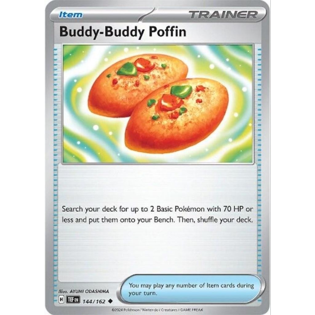 Buddy-Buddy Poffin 144 Pokemon Temporal Forces