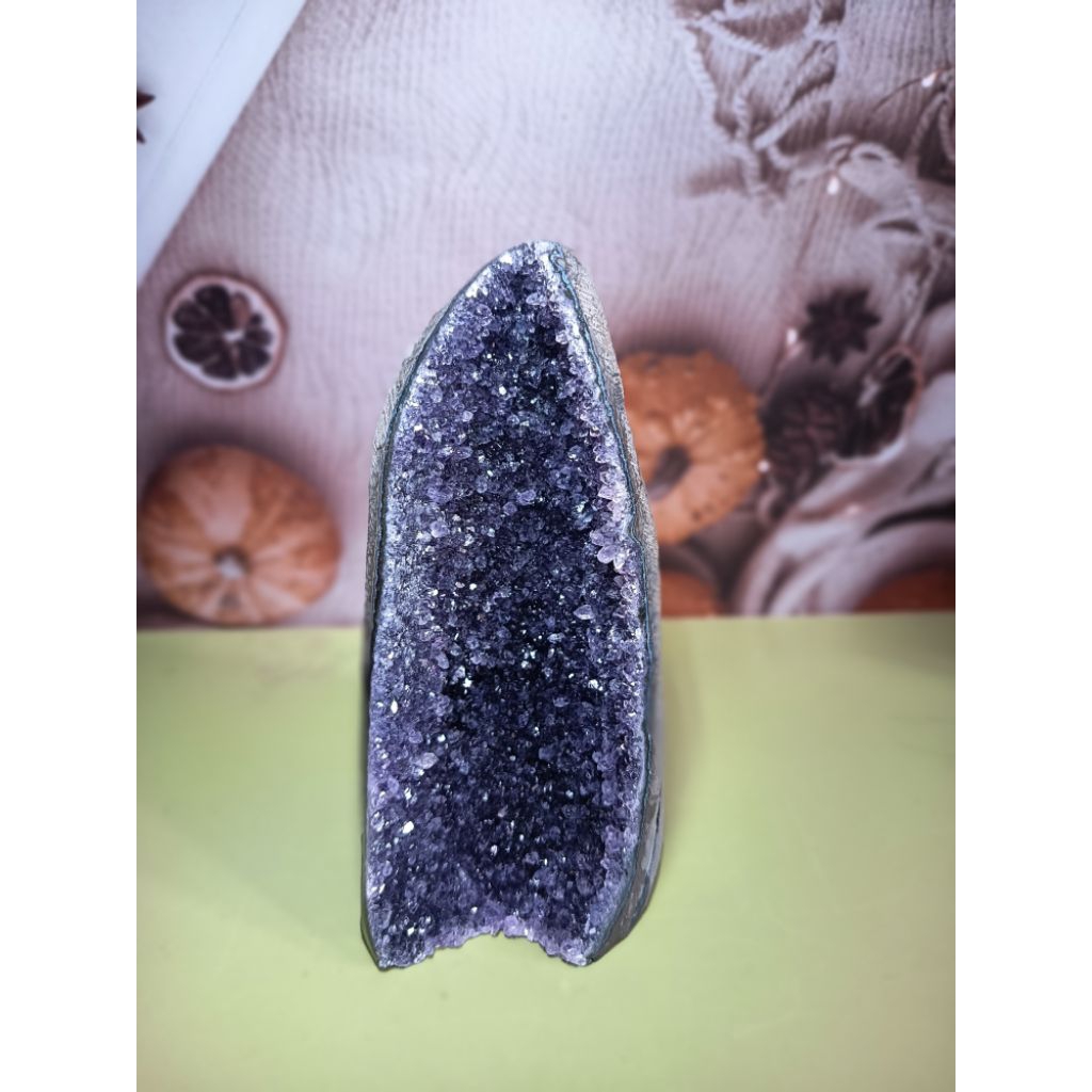 Sep 26 geode คริสตัลอเมทิสต์ธรรมชาติ