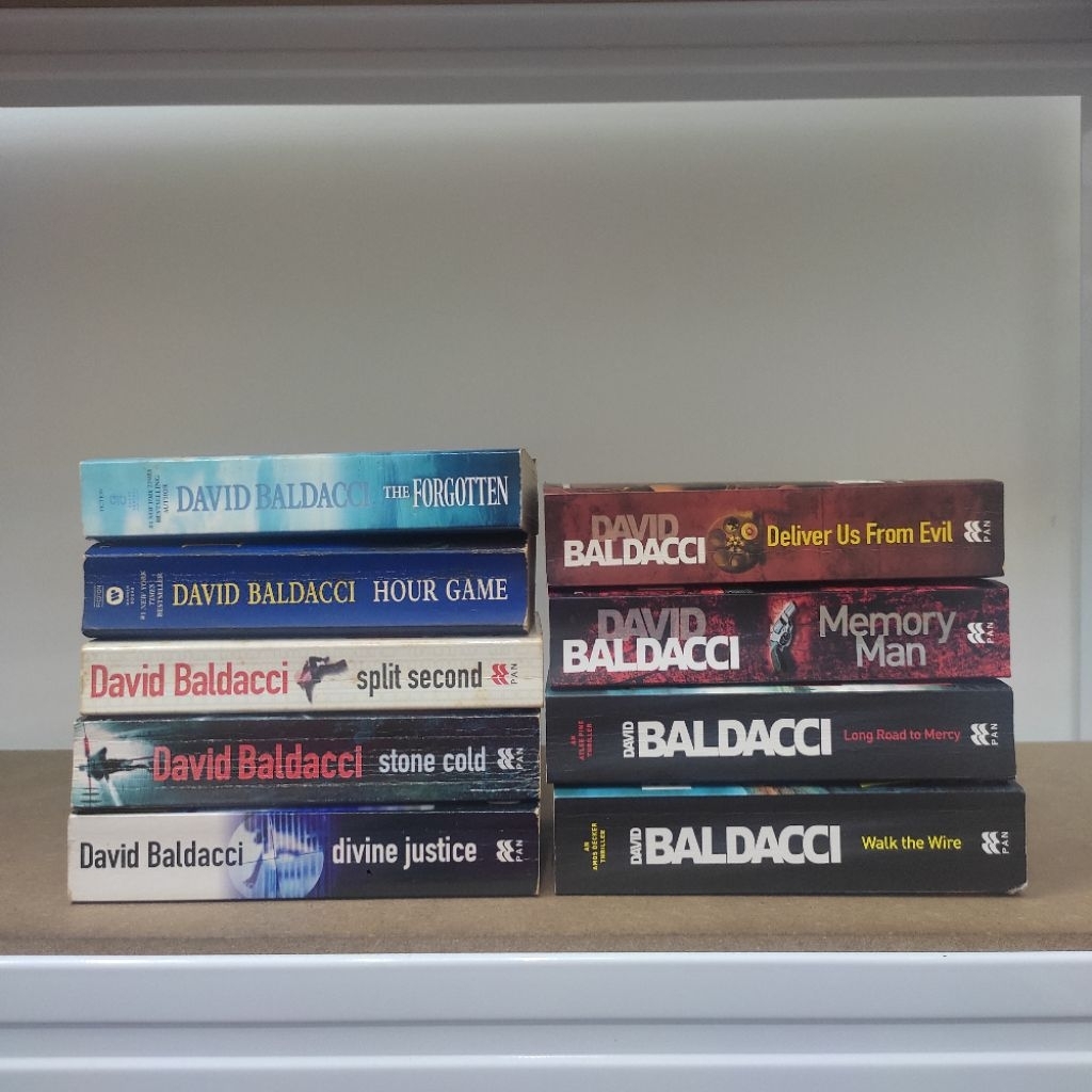 David Baldacci Novels -- leabooksmy