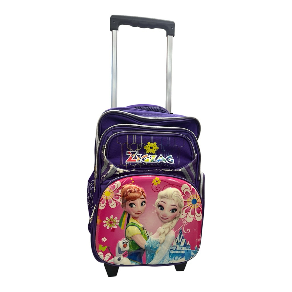 DEFECT ITEM Beg Sekolah Trooli/ School Bag Trolley Frozen
