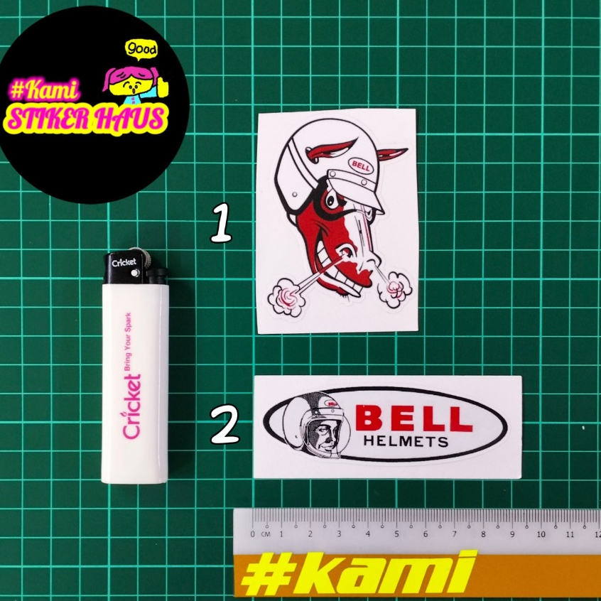 สติ๊กเกอร์กระดิ่ง Red Bull/Horse /Bell Helmets Stiker Stickers Printing/Sticker Helmet Designs/Desig