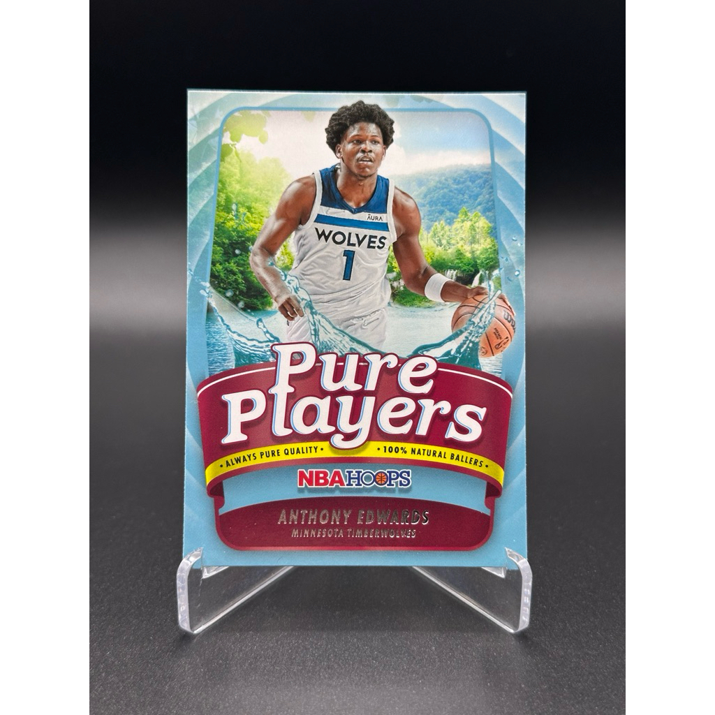 Panini Nba Card 22-23 Nba Hoops Anthony Edwards Pure Players