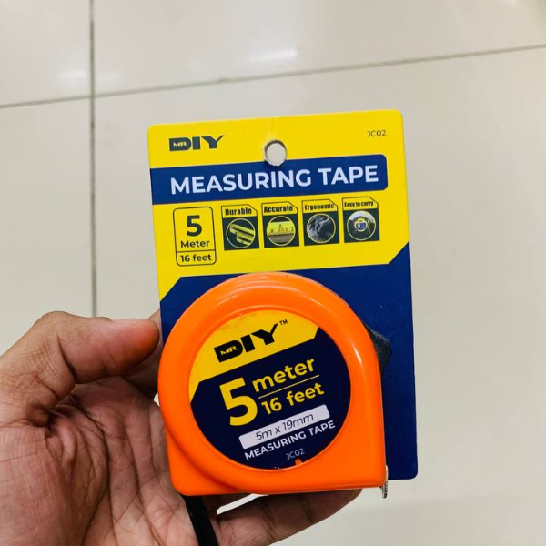 ตลับเมตร 5 เมตร ( 16 ฟุต ) 5M x 19MM
