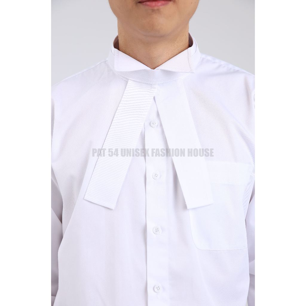 Lawyer Bib / Lawyer Jabot – Menes Lawyer Bands with Velcro Fastening (สําหรับเสื้อ Wing Collar)