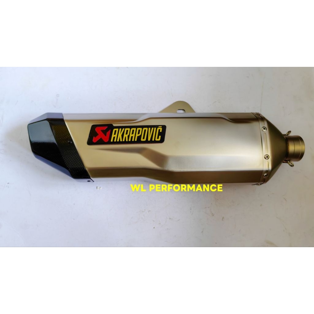รถจักรยานยนต์ Akrapovic คาร์บอน Firbe ผจญภัยท่อไอเสียท่อสําหรับ tmax560 F850gs F750gs F750 tmax...