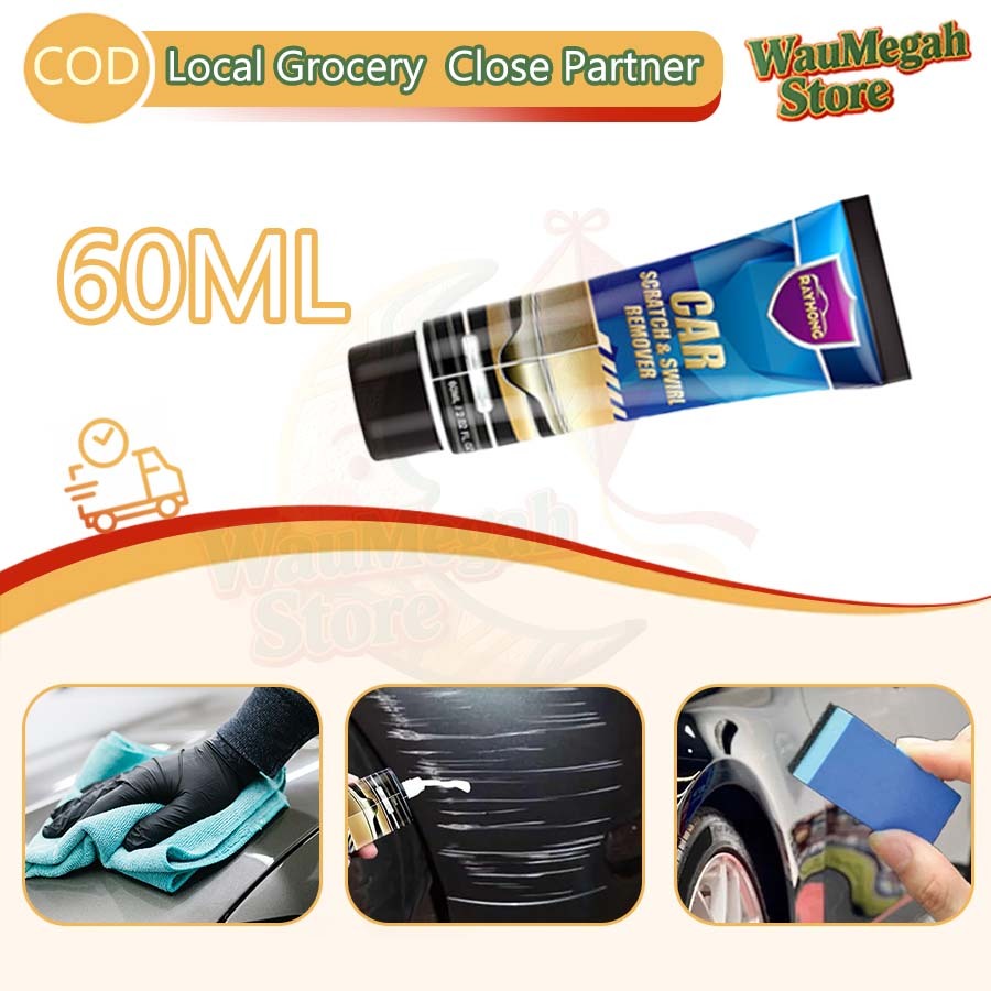 Car Scratch Remover Wax Polishing Wax Quick Fixing Scratch Repair Car Refurbishment หรือบํารุงรักษา