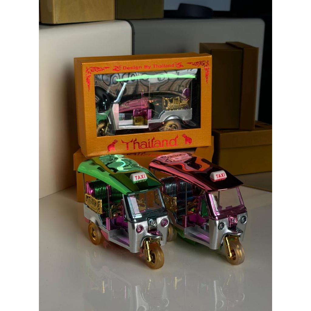 ของที่ระลึกขนาดเล็ก Tuk Tuk Tuk Tuk Train (ขนาด L) H9xL12xW6cm