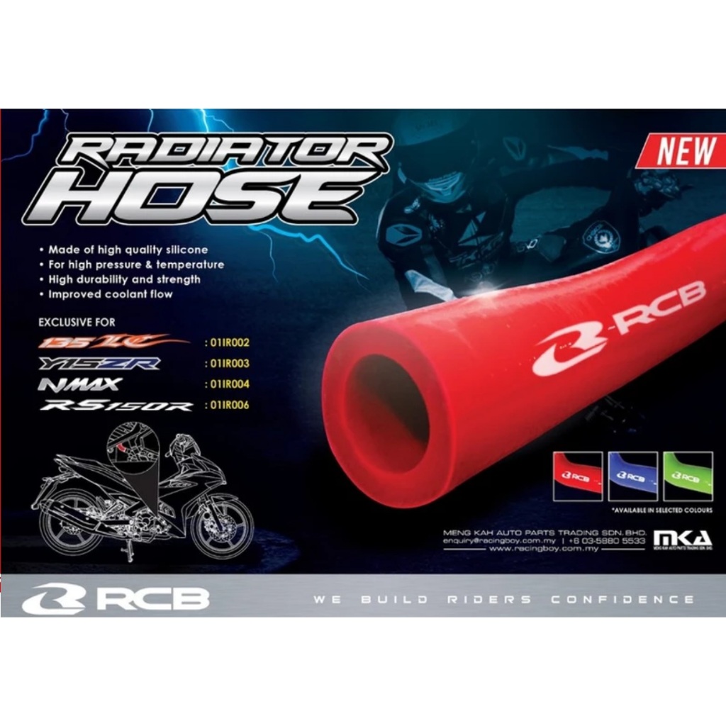 RCB RADIATOR HOSE KIT S-SERIES Y15ZR Y15 SNIPER EXCITER RACING BOY