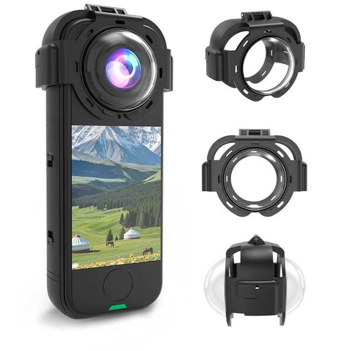 X4-99-อุปกรณ์เสริมสําหรับINSTA360 X4 Air/เลนส์ยามX4 AIR/Antiหมอกเลนส์Guard X4 AIR/กรงabs /กรงโลหะx4 