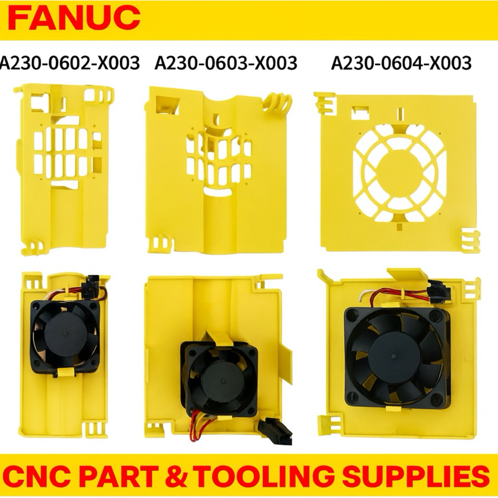 FANUC A230-0602-X003/0603/0604 SERVO AMPLIFIER COOLING FAN CASE