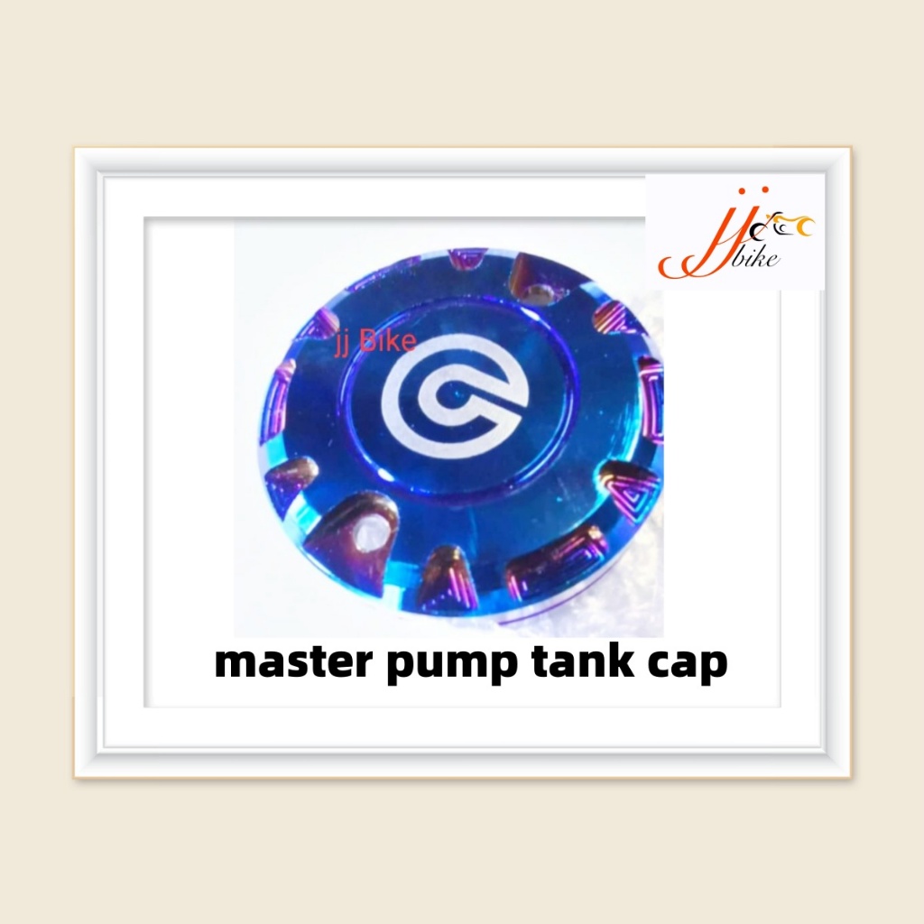 MASTER PUMP BRAKE FLUID BOTTLE CAP TITANIUM