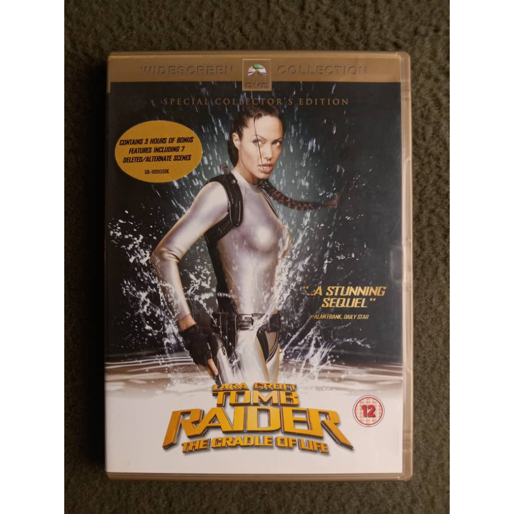 TOMB RAIDER LARA CROFT DVD MOVIE