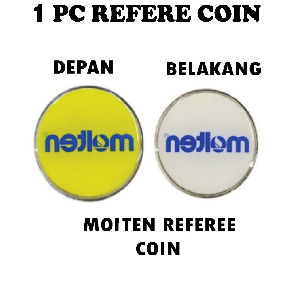 1PC REFEREE COIN/COIN FOR COURTS/โกนหนวดใบหน้า