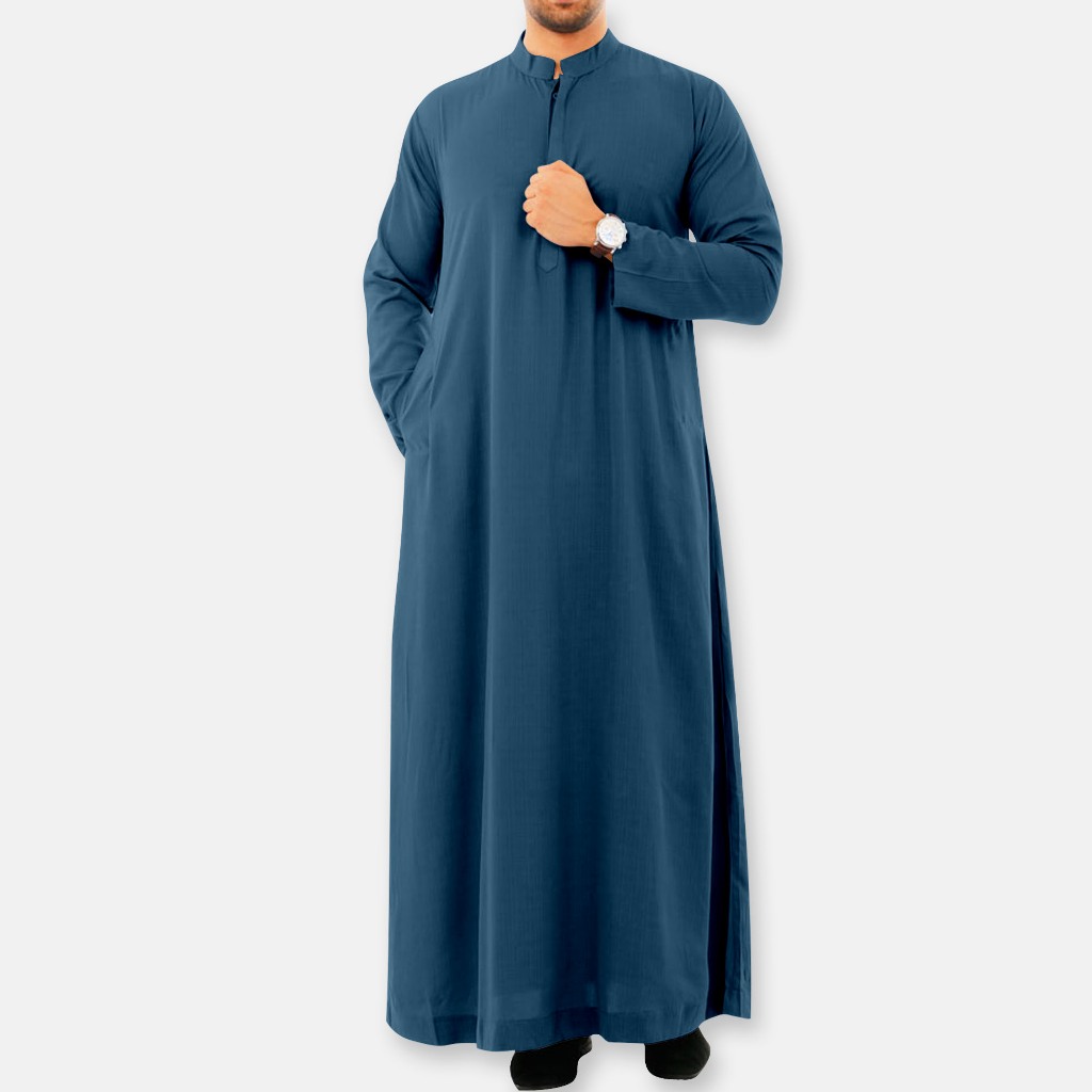 Jubah Al Haramain Kain Ironless origin Jubah Lelaki มุสลิม Jubah Raya