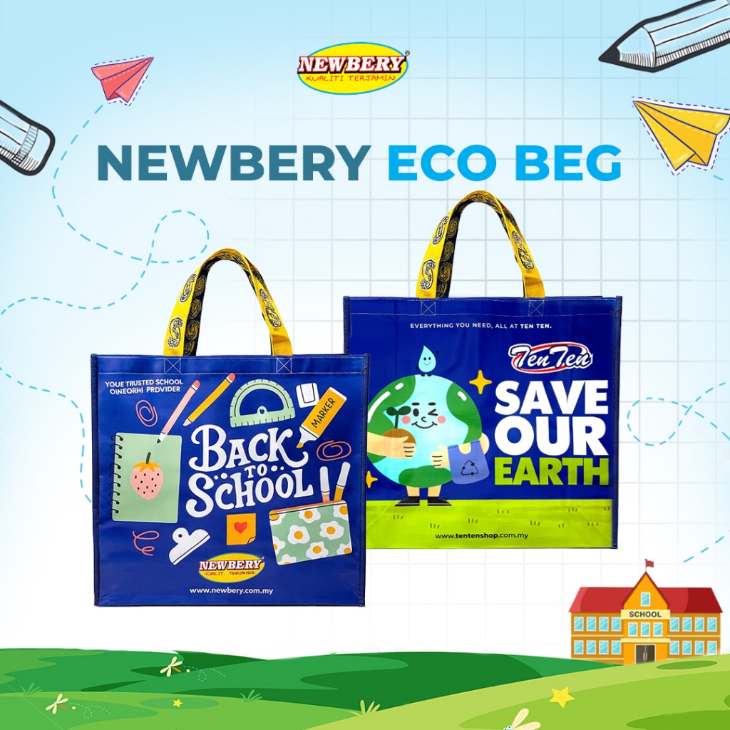 NEWBERY Recycle Bag Eco Bag Back To School