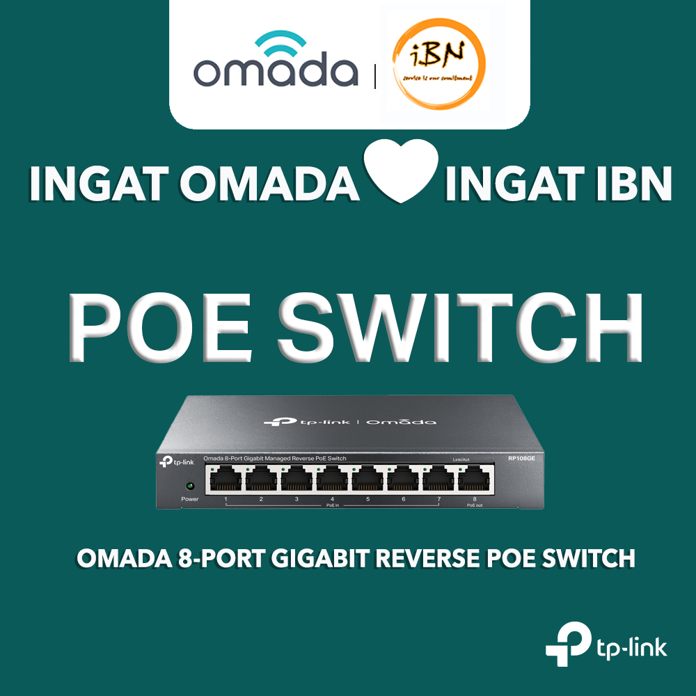 TP-Link RP108GE ปลั๊กแอนด์เพลย์ Gigabit Rackmount 8-Port, Stable & Ideal สําหรับ Enterprise / CCTV