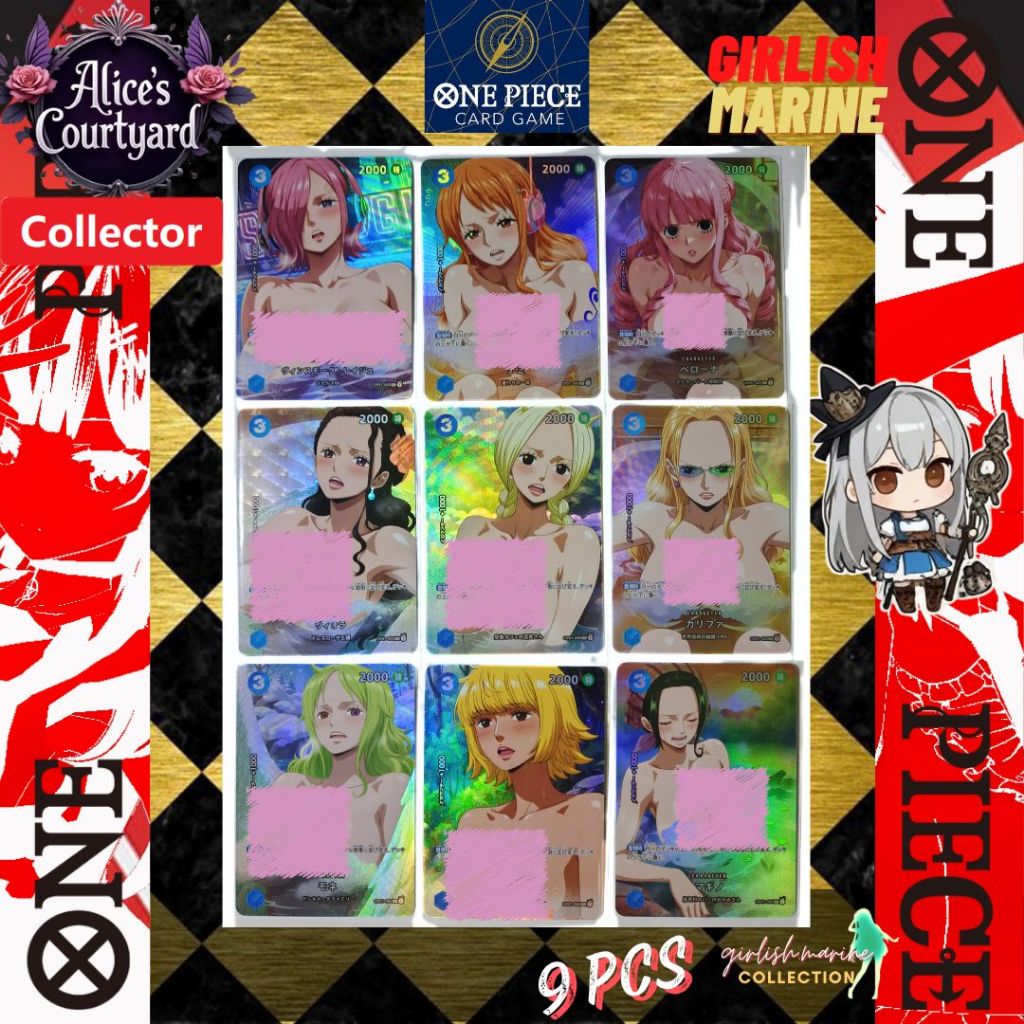 [DIY CARD][One Piece TCG] การ์ดอะนิเมะ DIY แบบกําหนดเอง One Piece น้ําพุร้อน泡温 Cori-W0408