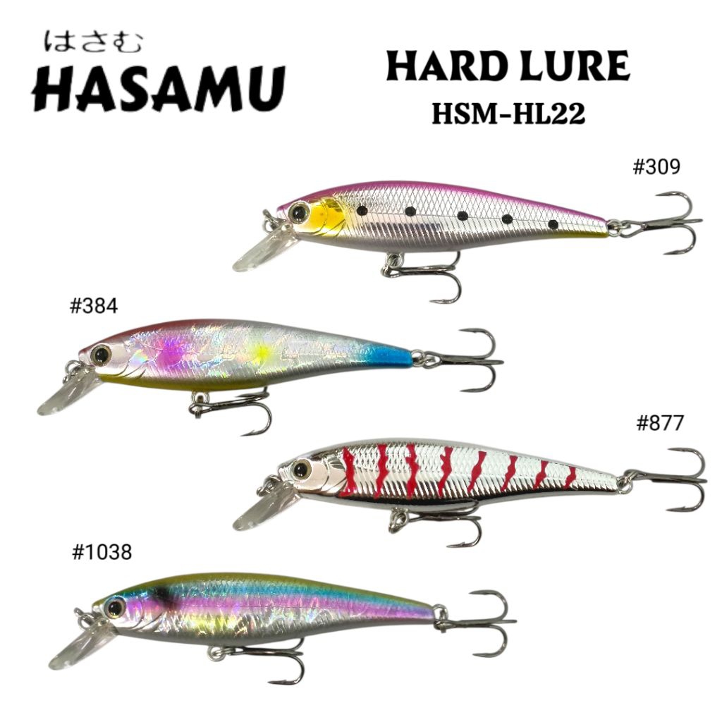 HASAMU HSM-HL22 HARD LURE 68MM/6.5G