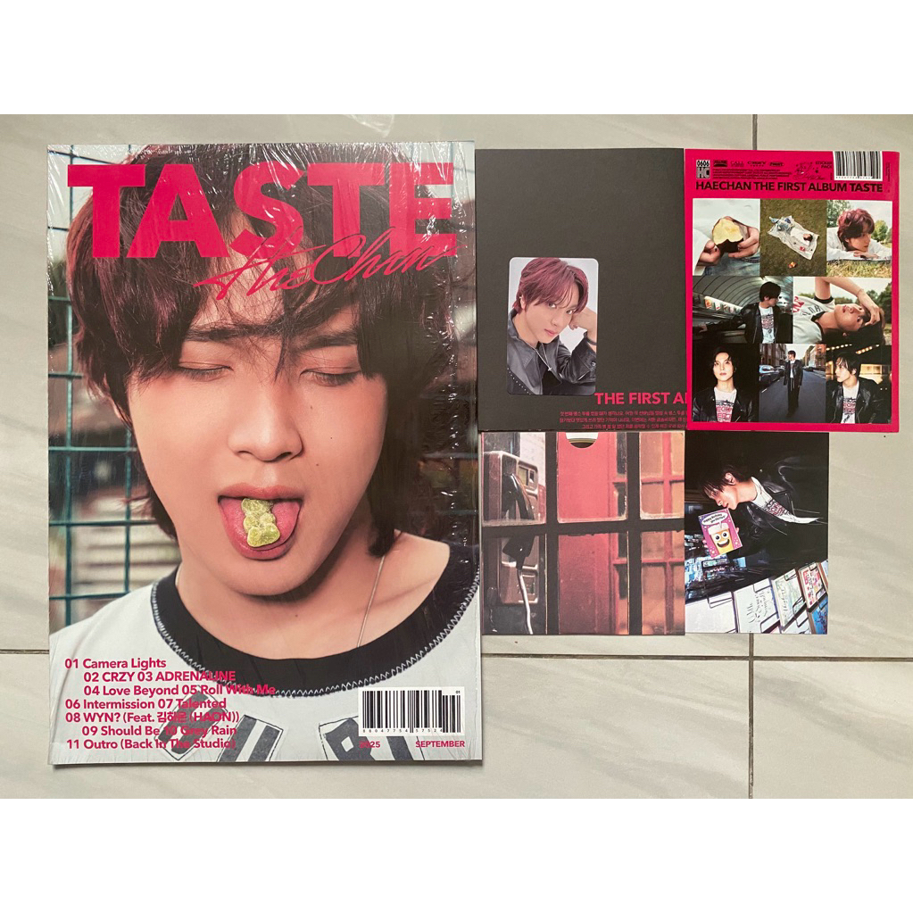 FULLSET NCT HAECHAN - [ TASTE ] อัลบั้มที่ 1 (FULL SPREAD Ver.)