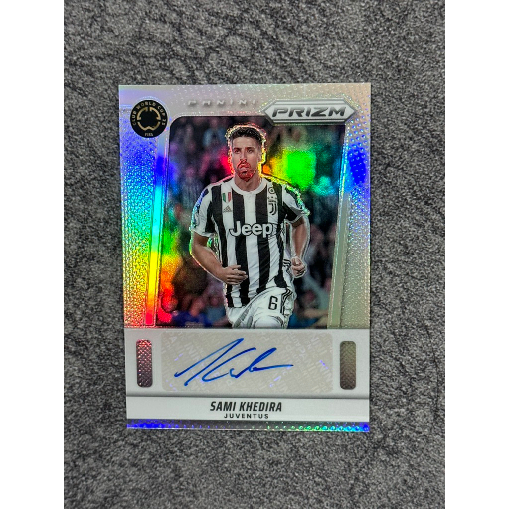 2024-25 Panini Prim Club World Cup Sami Khedira Auto /99 Refractor Juventus