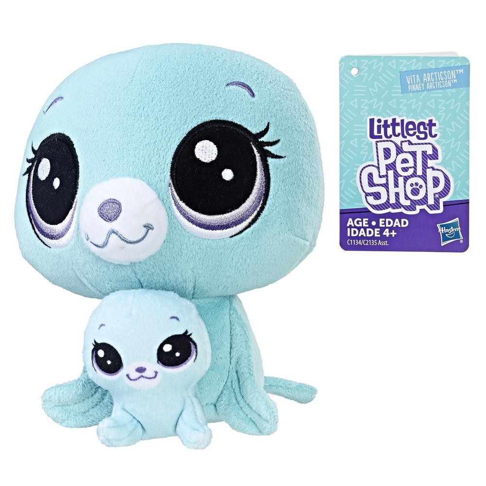 Littlest Pet Shop Vita Arcticson(mom) / Pinney Arcticson(baby) ตุ๊กตาคู่