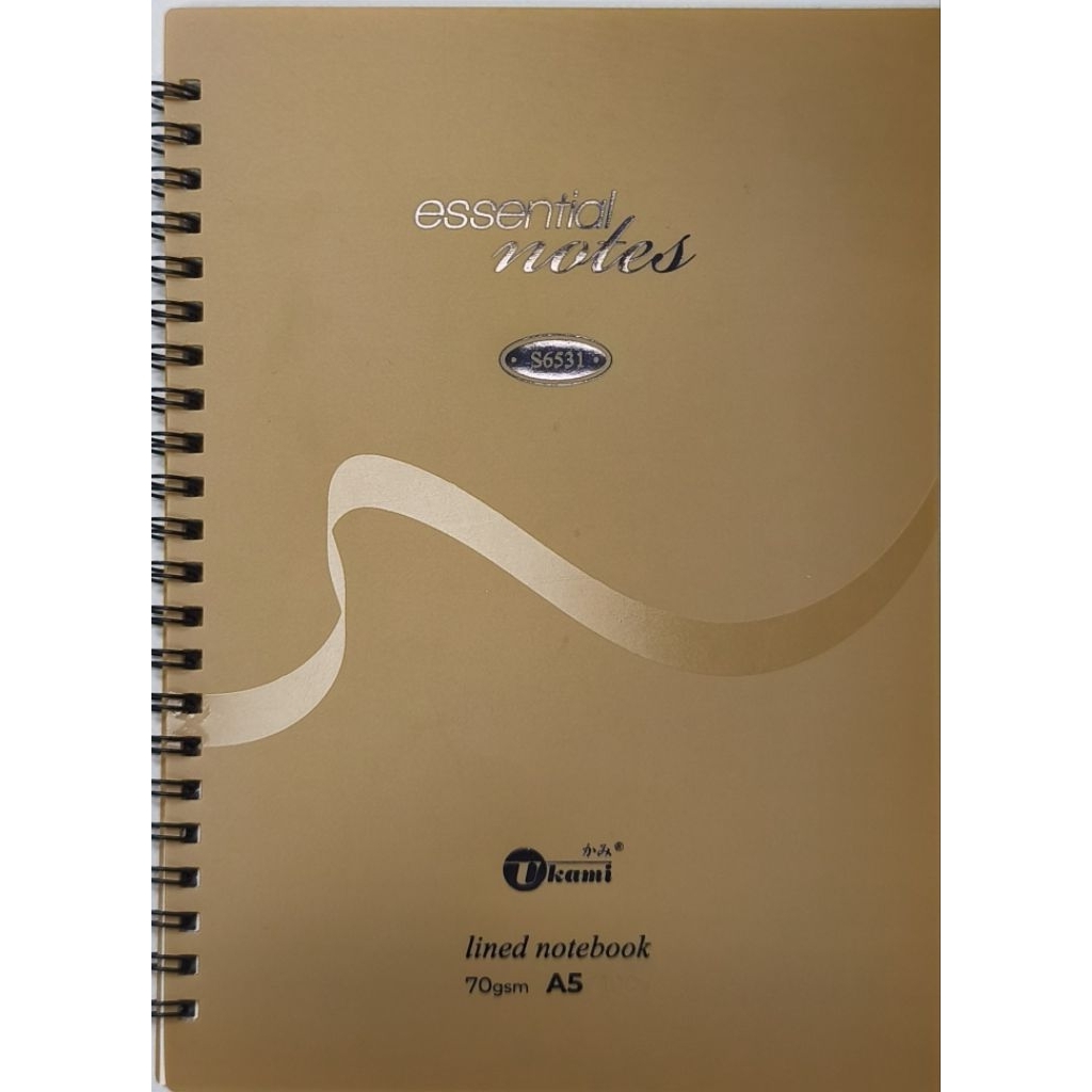 หนังสือโน้ตวงแหวน UKAMI A5 S6531