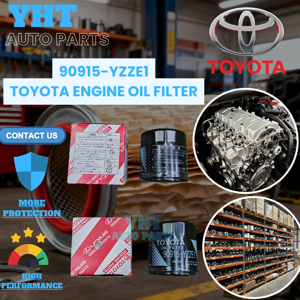[BEST VALUE] กรองน้ํามันเครื่อง Toyota 90915-YZZE1 สําหรับ Camry Altis Vios Avanza Wish 90915-YZZE1