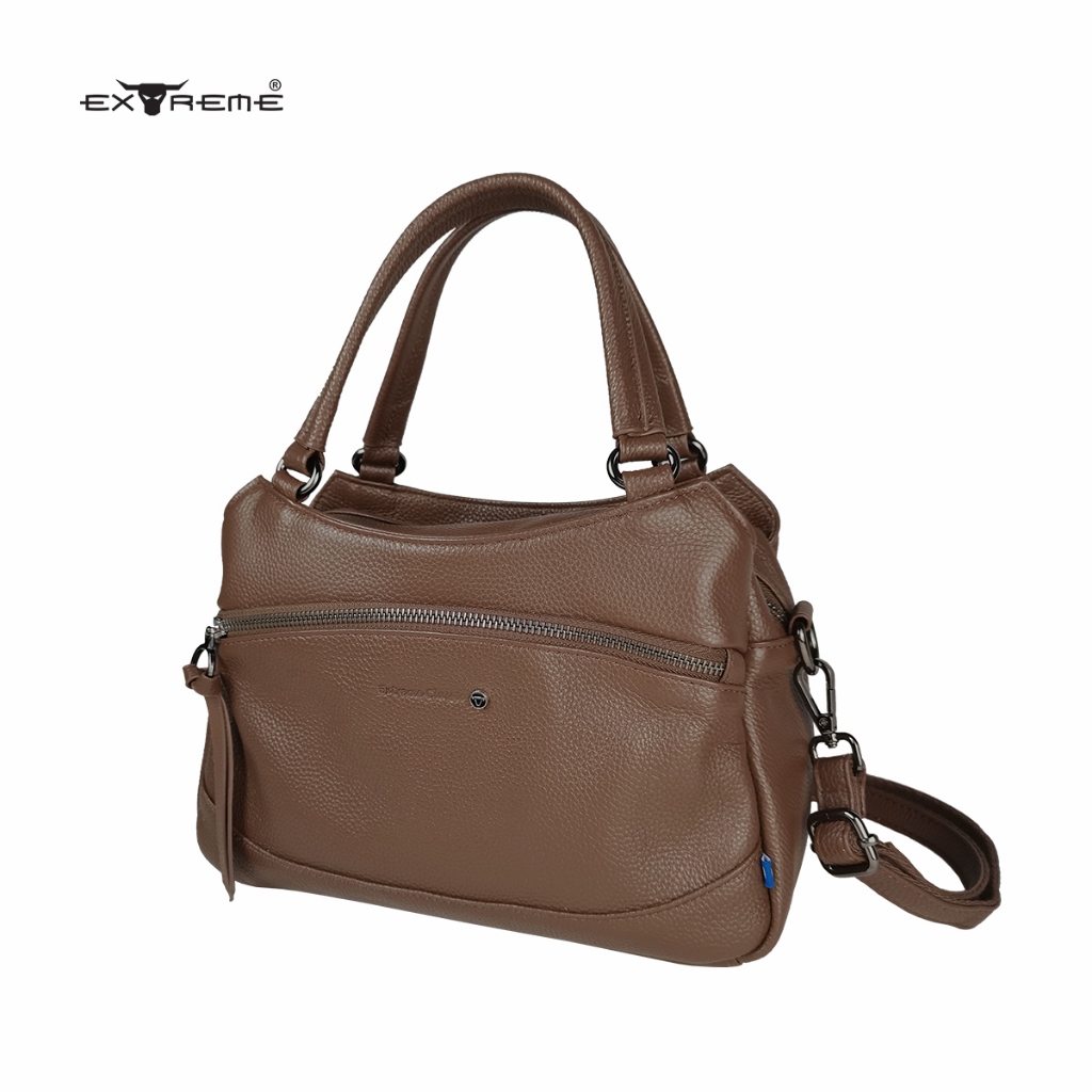 Extreme Leather Double Handle Bowling Bag I Sling Bag I Crossbody Bowling Bag I Leather Handle Bag I