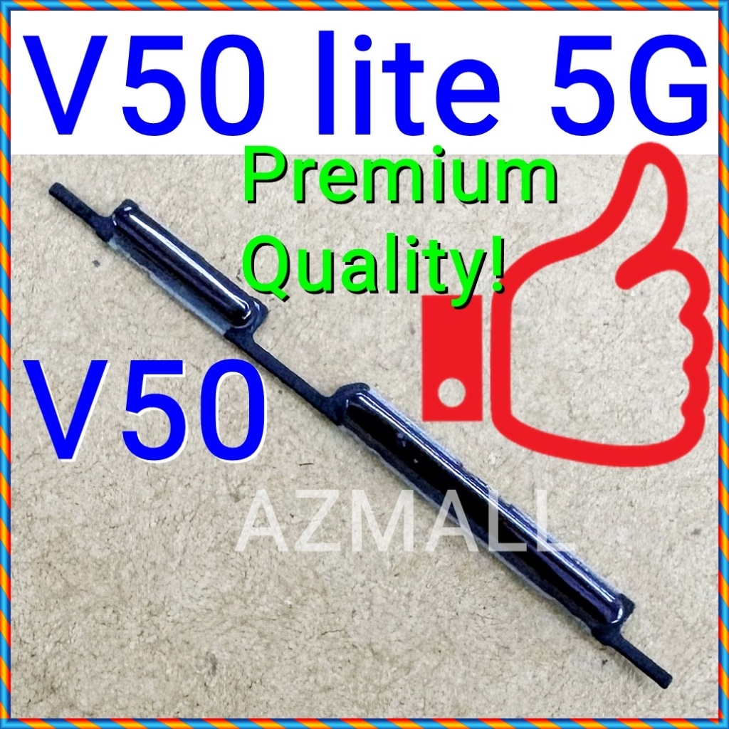 (3 สี) ชุดปุ่มด้านข้างปริมาณพลังงานเปิด/ปิดใหม่สําหรับ vivo V50 Lite 5G / V50 /V2440 V2427