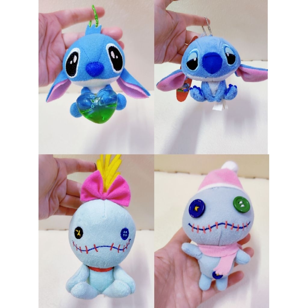 พวงกุญแจ Lilo & Stitch Scrump SKC73 พวงกุญแจมาสคอตก่อนรักรุ่น limited edition plushie