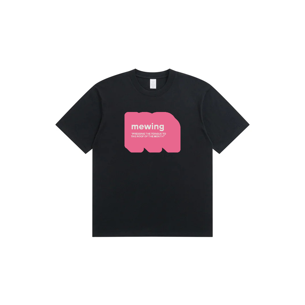 STP MEWING เสื้อยืดแขนสั้นผ้าฝ้ายพรีเมี่ยม – 230gsm