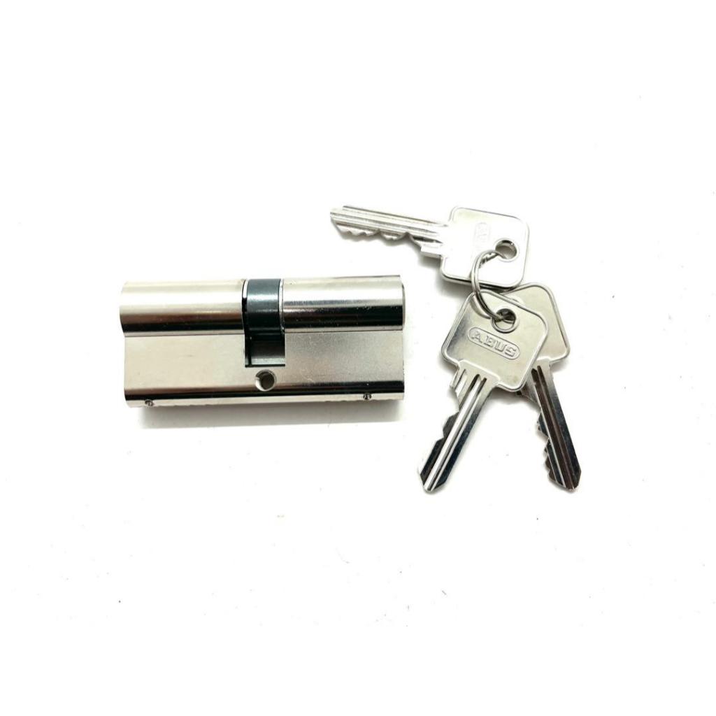 ABUS E55 Euro Profile Double sided Key กระบอก Lock 30/30mm (รวม 60mm) หรือ 35/35mm (รวม 70mm)