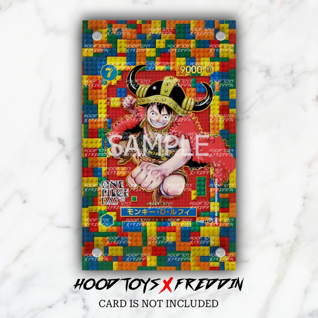 LUFFY ELBAF X LEGO ART FRAME [ONE PIECE TCG]