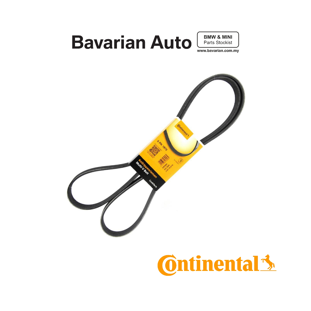 V-Belt Continental Ribbed (6PK X 1870) เครื่องยนต์ BMW N45/N45N/N46/N46N46N 11287631810