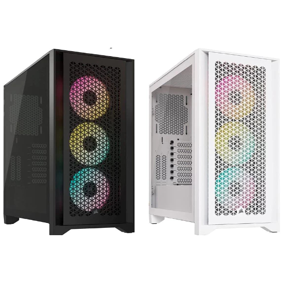 CORSAIR 4000 Series [ iCUE 4000D RGB AIRFLOW / 4000D AIRFLOW / 4000D ] เคสพีซี ATX Mid-Tower